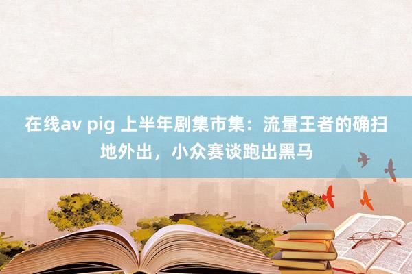 在线av pig 上半年剧集市集：流量王者的确扫地外出，小众赛谈跑出黑马